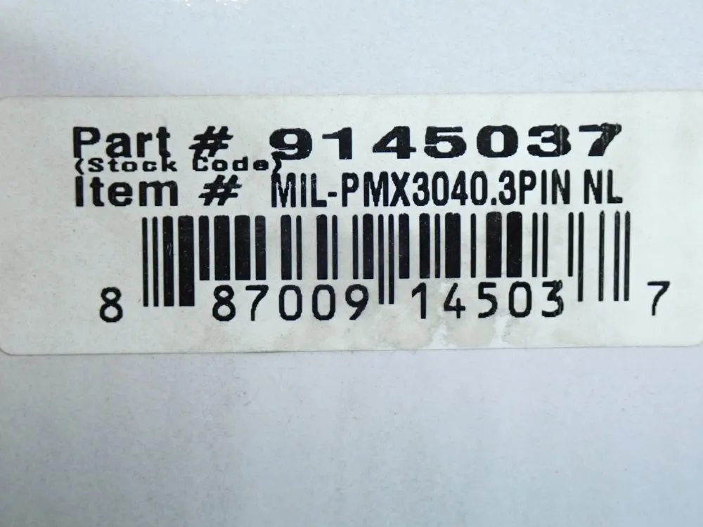 Pitmaster 40° 40° Wide Beam Mining Industrial Led Light - Mil-pmx3040.3pinnl