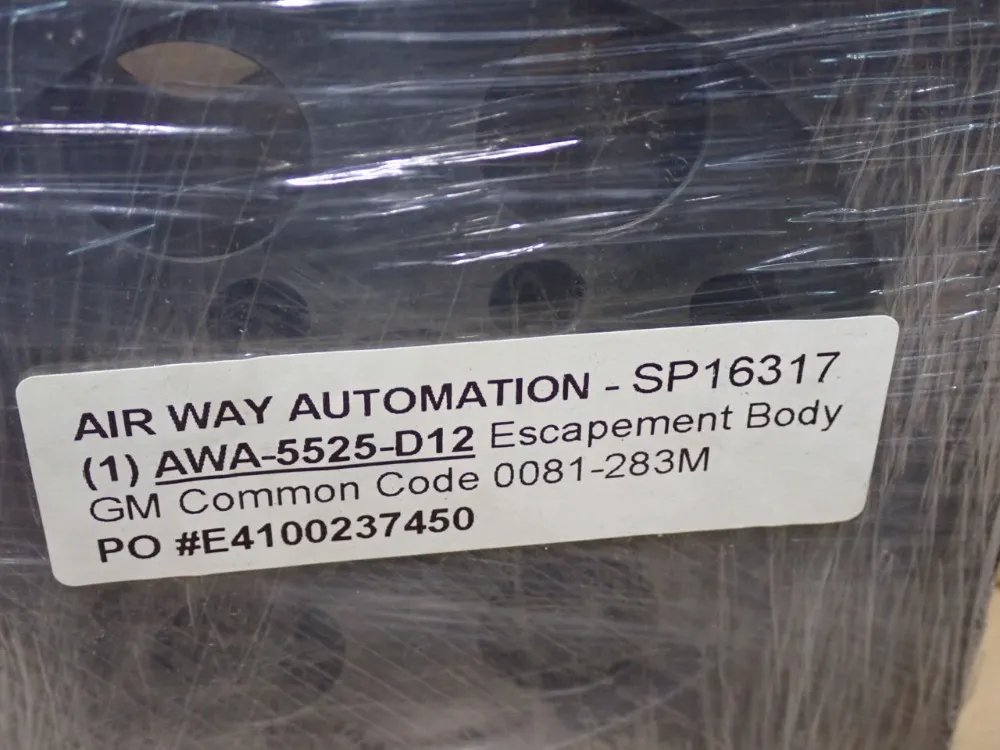 Airway Automation Escapement Body