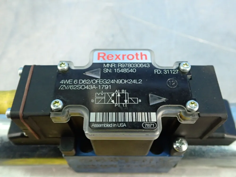 Rexroth Directional Control Valve - R978030643