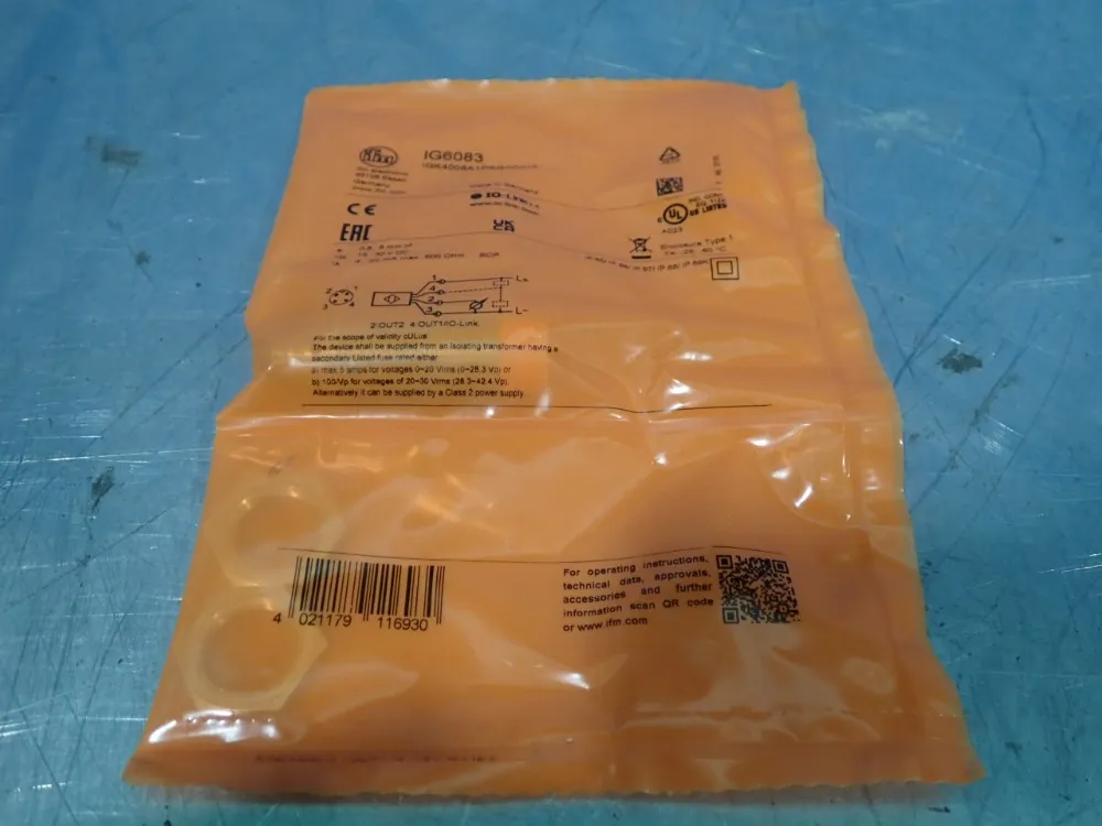 Ifm Inductive Sensor - Ig6083