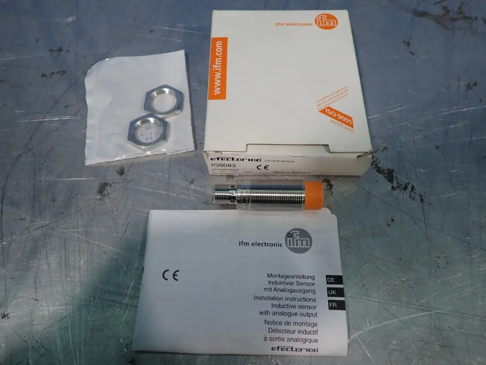 Ifm Inductive Sensor - Ig6083