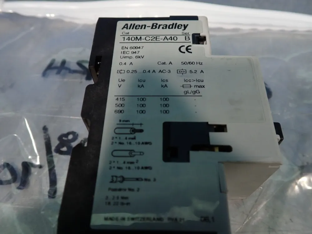 Allen Bradley Circuit Breaker - 140m-c2e-a40