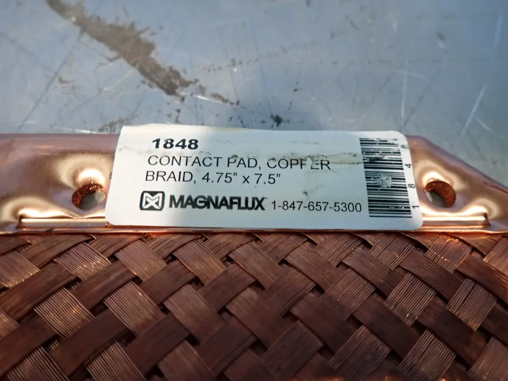 Magnaflux Copper Braid Contact Pad - 1848