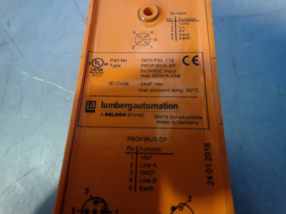 Lumbergautomation I/o Module - 0970psl-118
