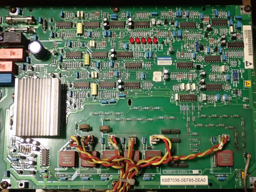 Siemens Rectifier - 6se7033-8ee85-0aa0