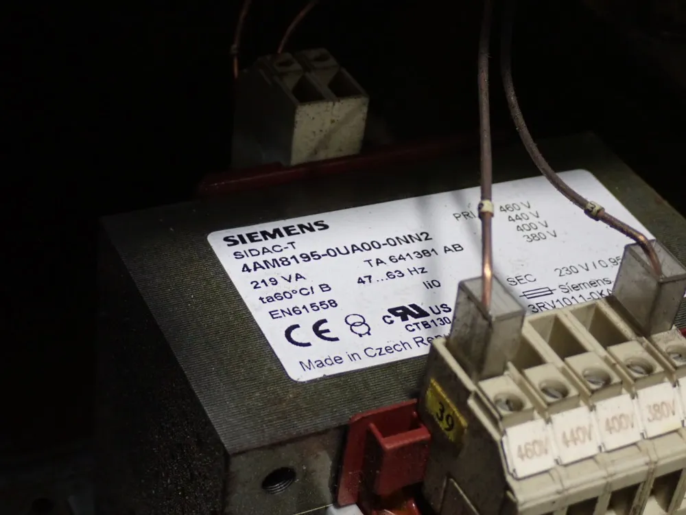 Siemens Vector Control Converter Chassis Unit - 6se7032-6eg6o-z