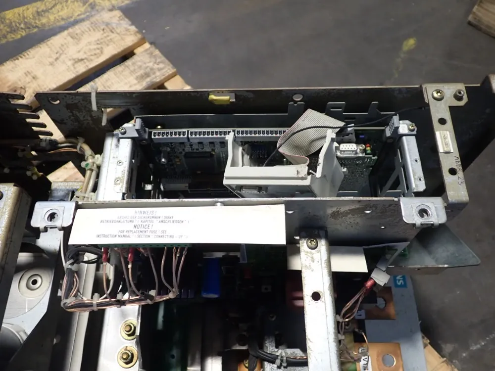 Siemens Vector Control Converter Chassis Unit - 6se7032-6eg6o-z