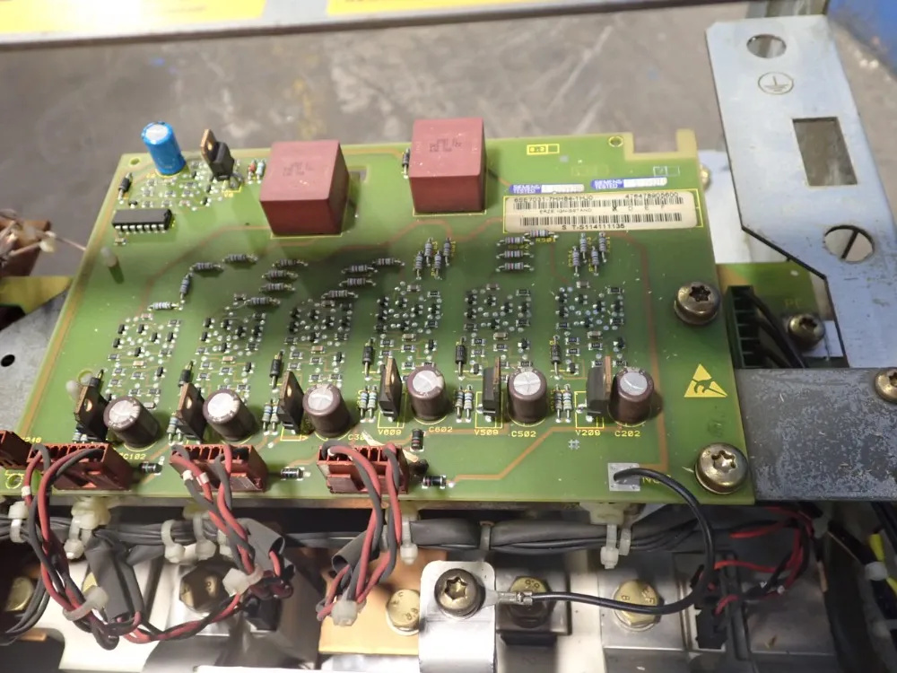 Siemens Vector Control Converter Chassis Unit - 6se7032-6eg6o-z