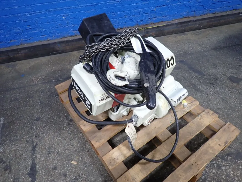 Coffing 2 Ton Electric Chain Hoist - Ecmt4008