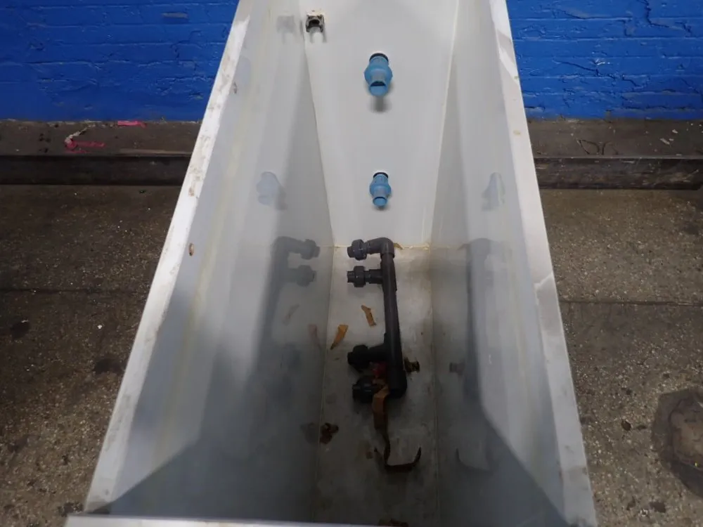 12" X 36" X 39" Poly Tank