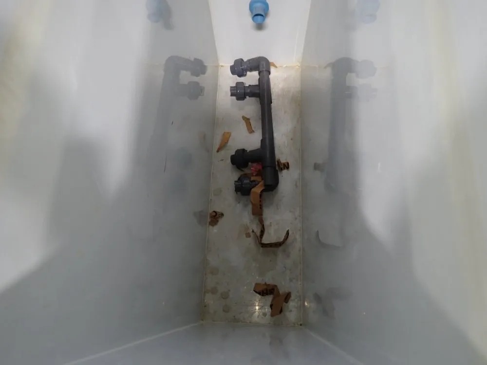 12" X 36" X 39" Poly Tank