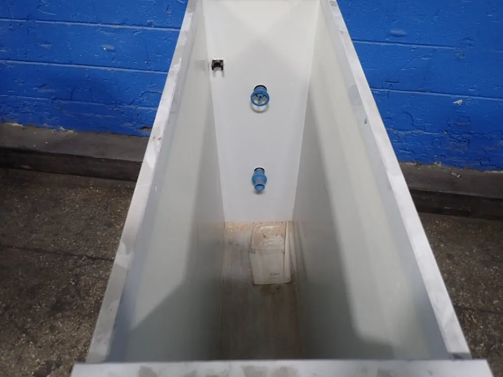 12" X 36" X 39" Poly Tank