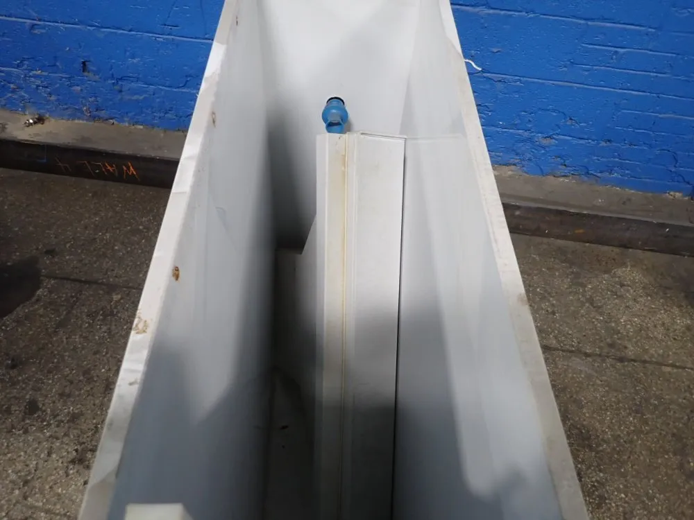 12" X 36" X 39" Poly Tank