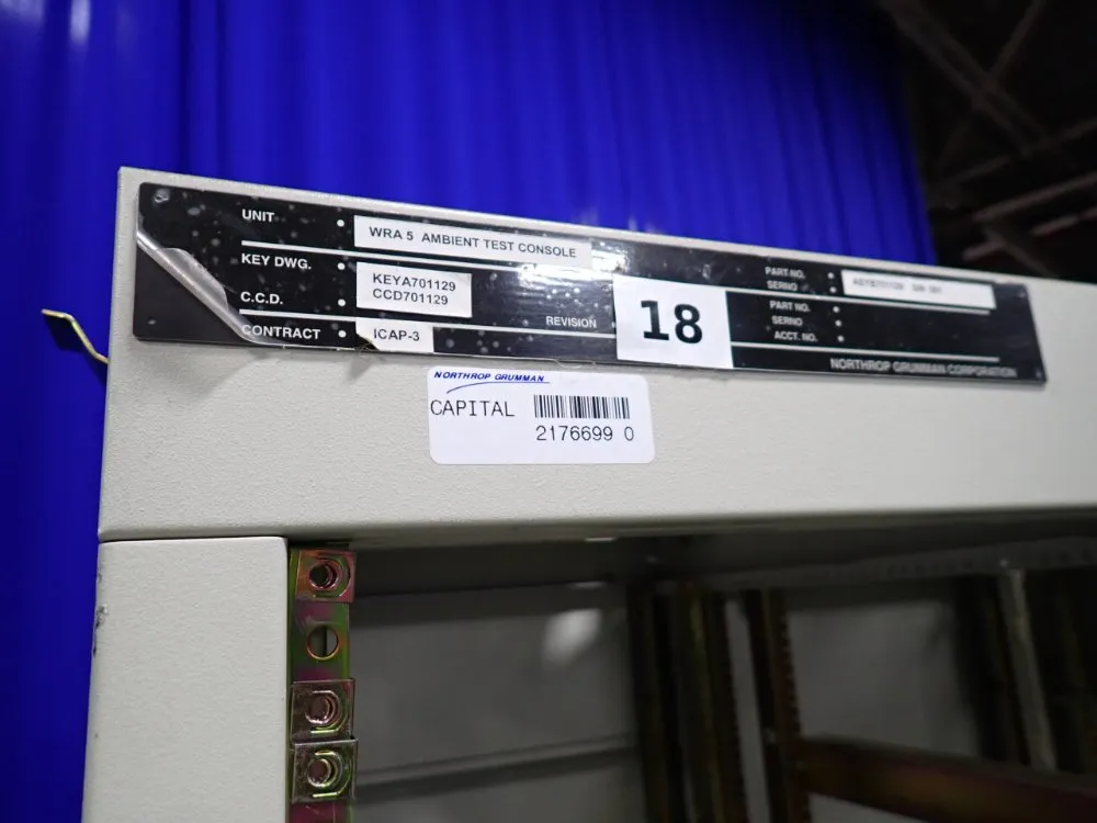 Northrop Grumman Testing Console