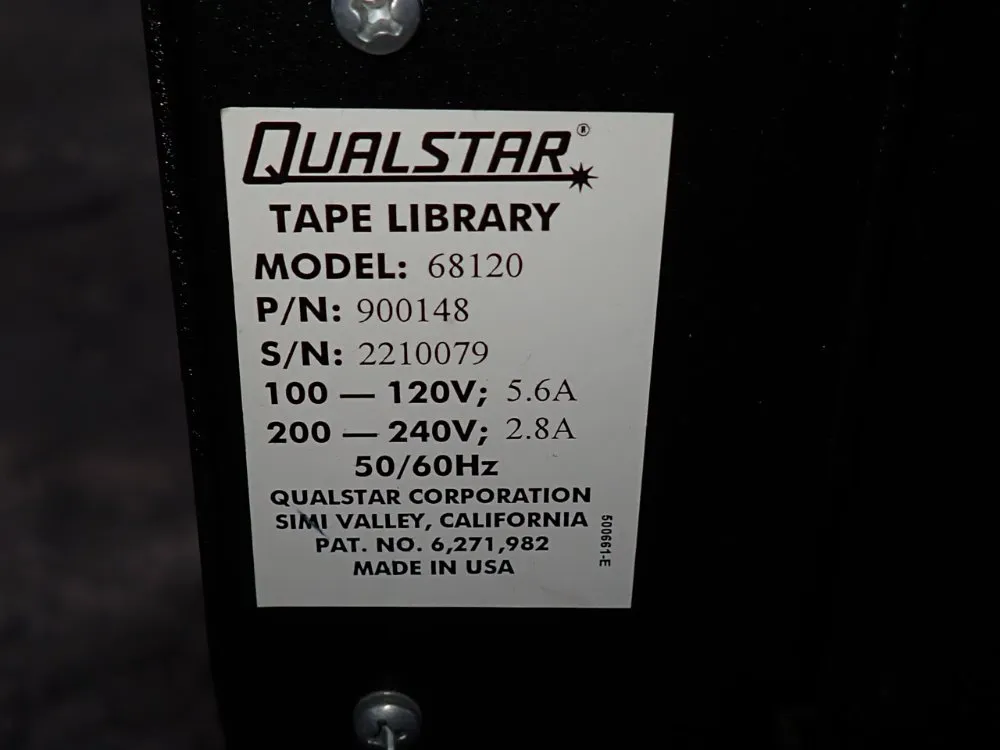 Qualstar Tape Library - 68120