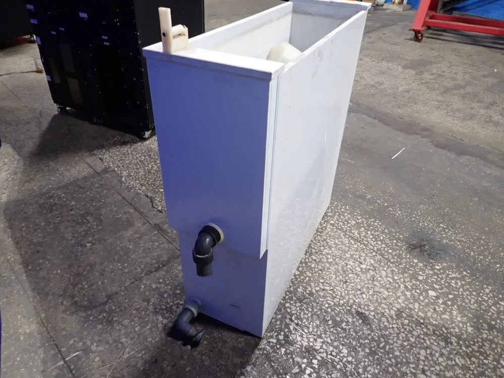 12" X 36" X 39" Poly Tank