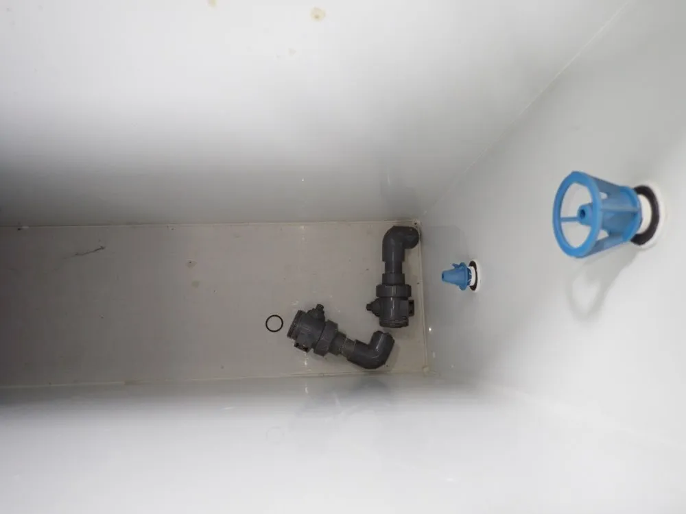 12" X 36" X 39" Poly Tank