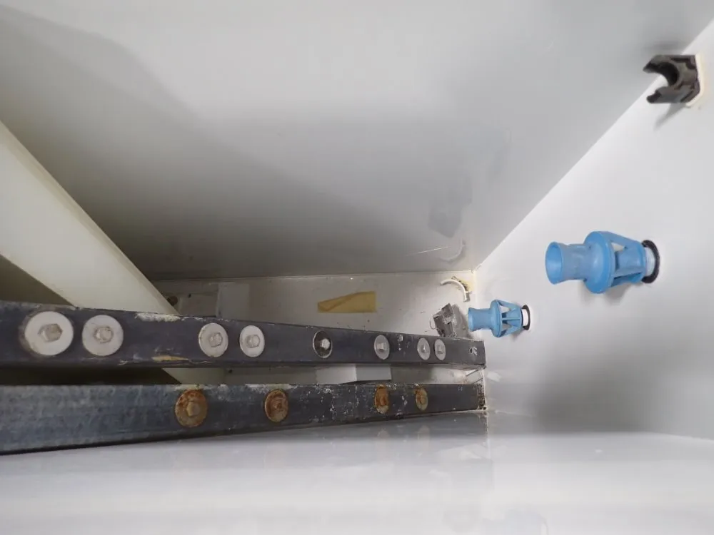 12" X 36" X 39" Poly Tank