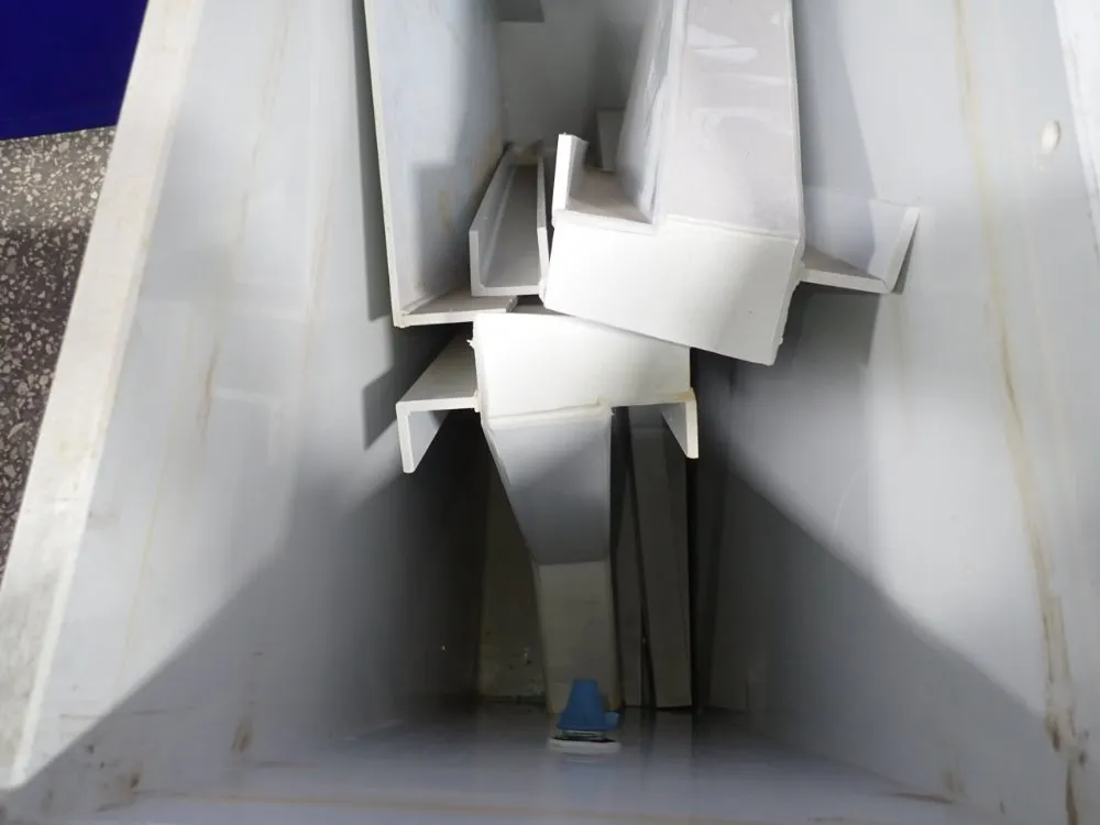 12" X 36" X 39" Poly Tank