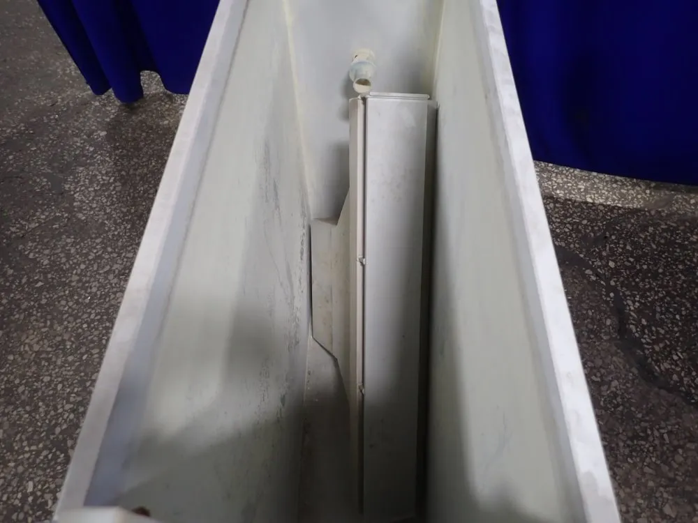 12" X 36" X 39" Poly Tank