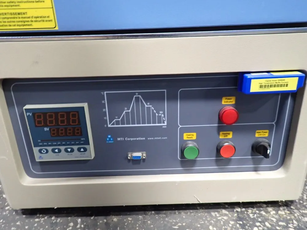 Mti Corporation 1700 Degrees High Temperture Furnace - Ksl-1700x-az