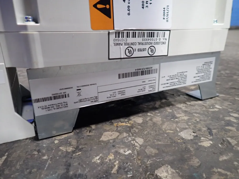Abb Variable Frequency Drive - Ach580-01-04a8-4+oj400+p922