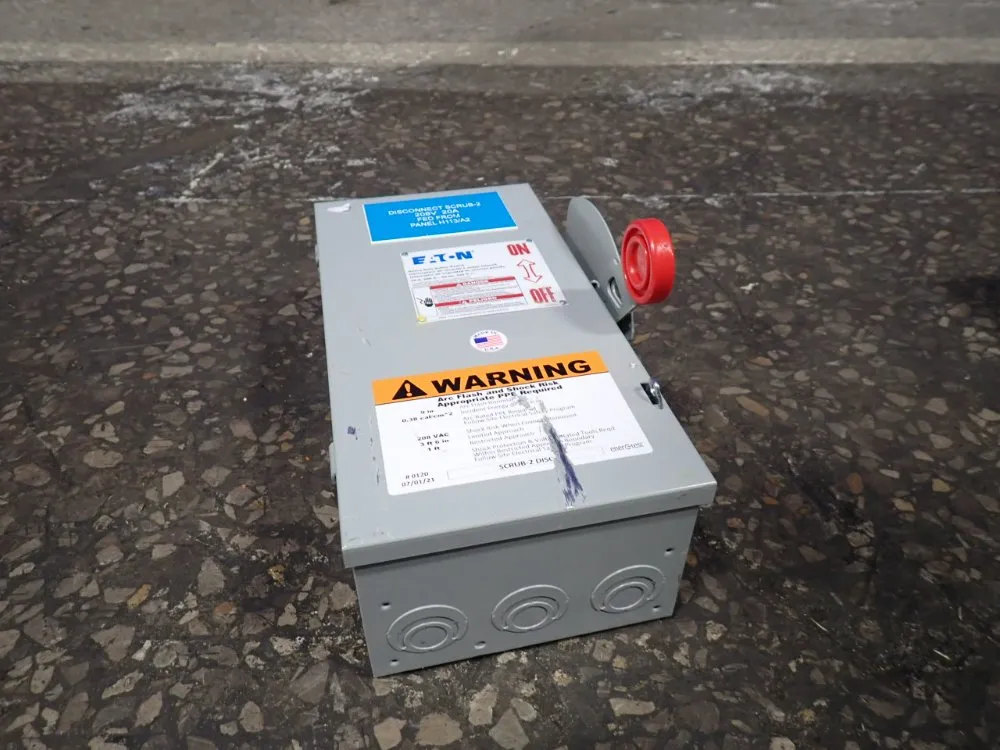 Eaton 30a Fusible Disconnect