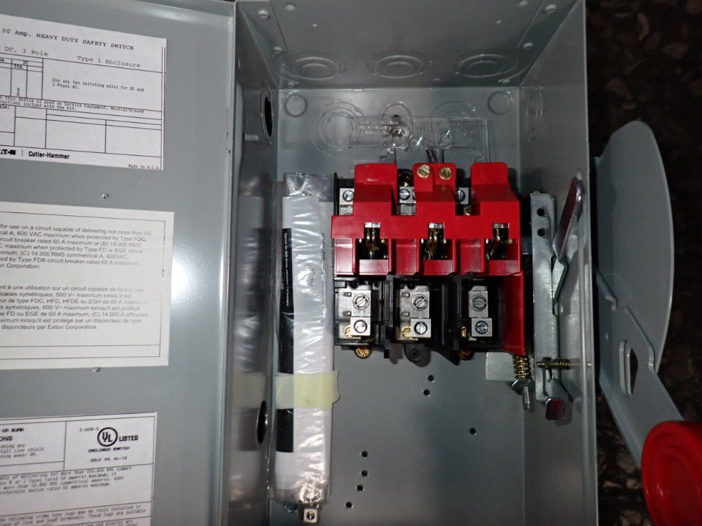 Eaton 30a Fusible Disconnect
