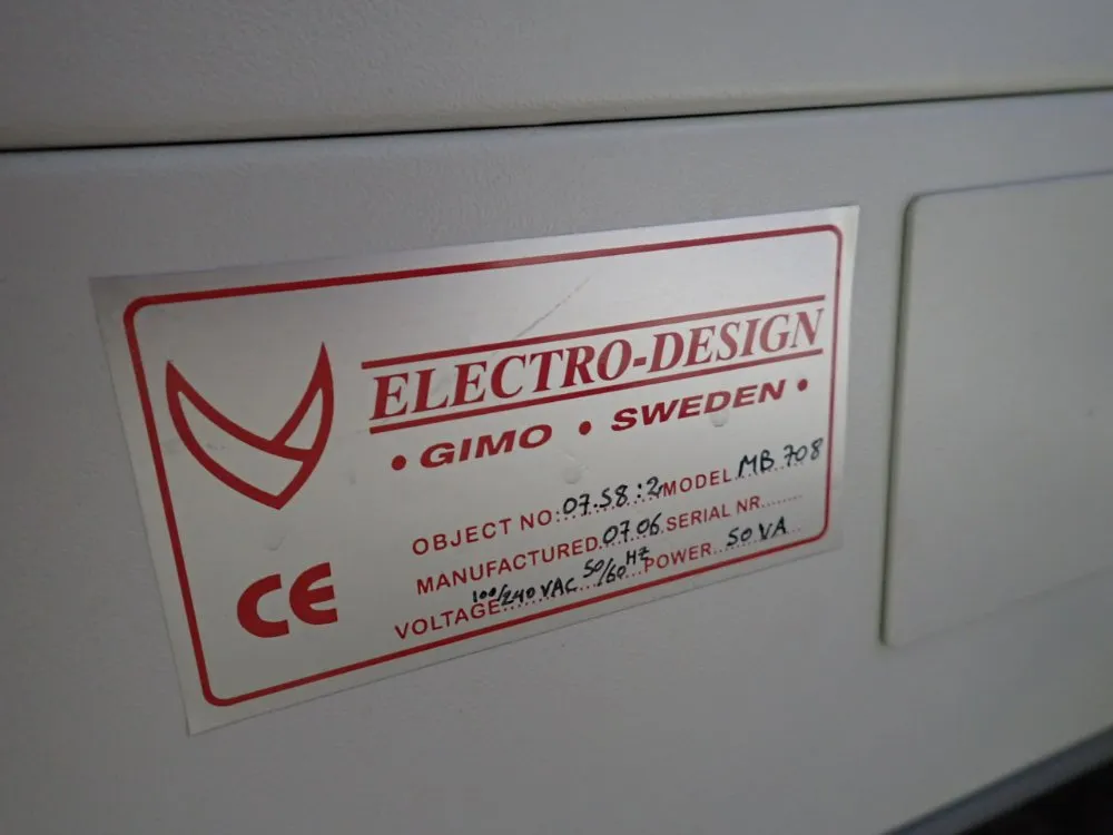 Electro-design Conveyor - Mb 708