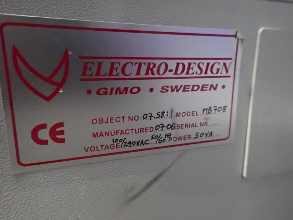 Electro-design Conveyor - Mb 708