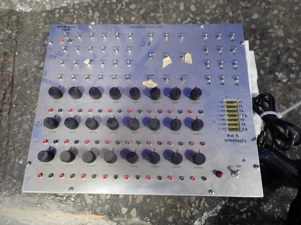 Switch Box Control Panel