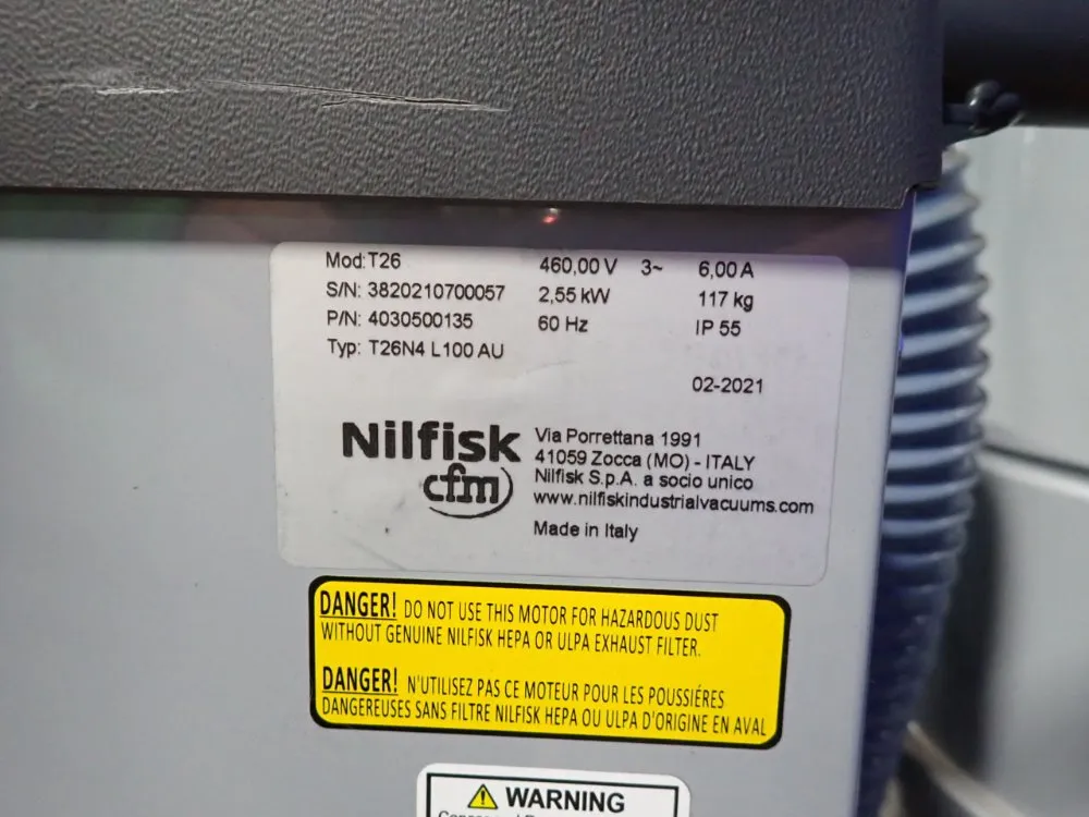 Nilfisk Vacuum - T26