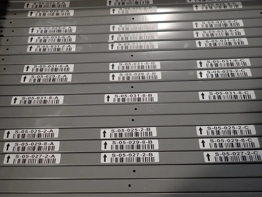 18" X 36" Box Shelves