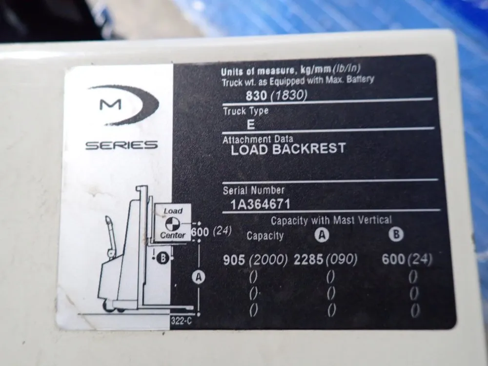 Crown Electric Straddle Lift