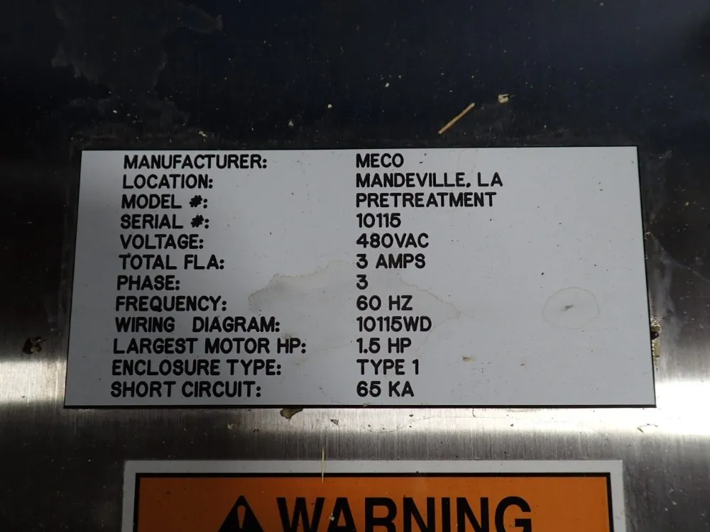 Meco Electrical Enclosure