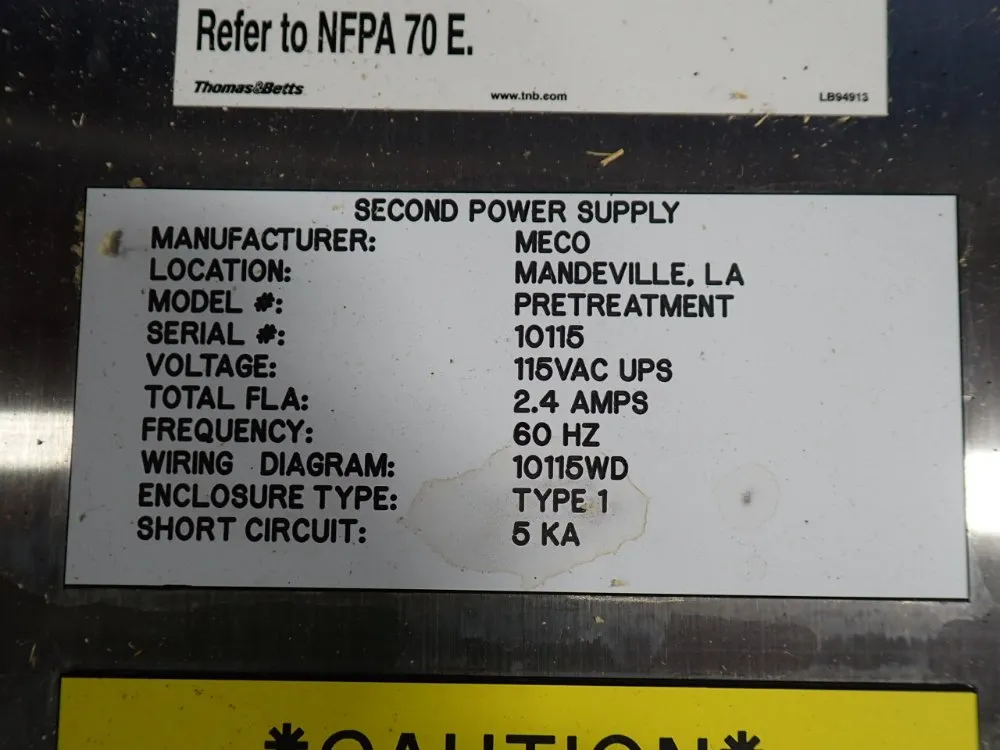 Meco Electrical Enclosure