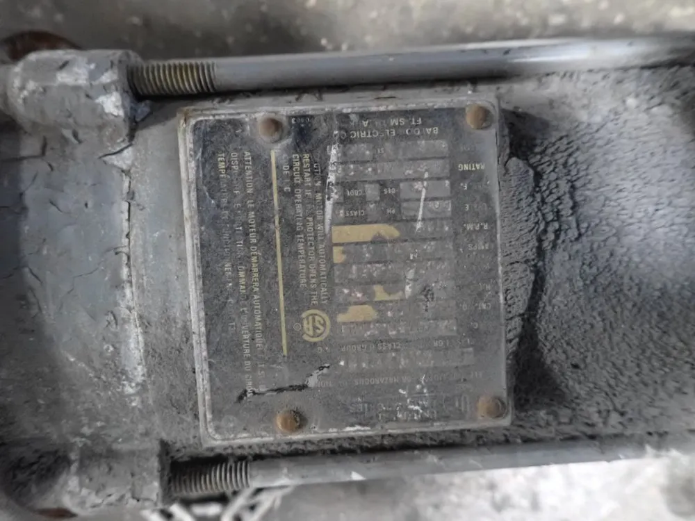 Baldor 1/4 Hp Gear Drive