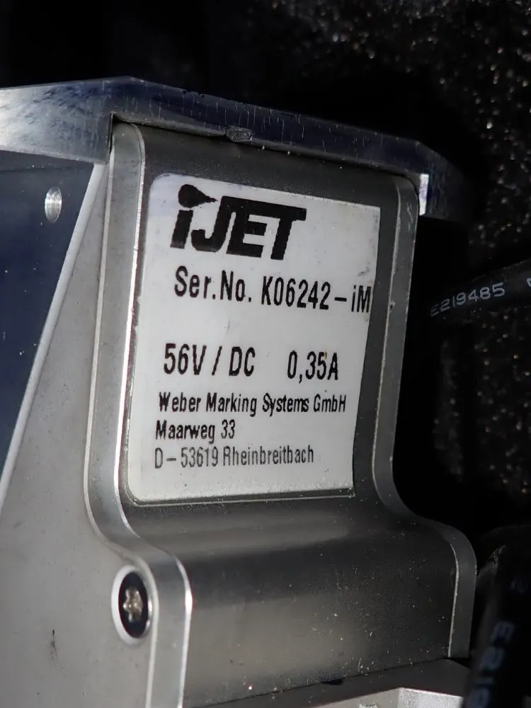 Weber Marking Systems Inkjet Control - Ijet