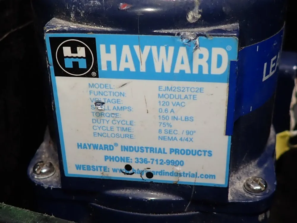Hayward Electric Actuators - Ejm2s2tc2e