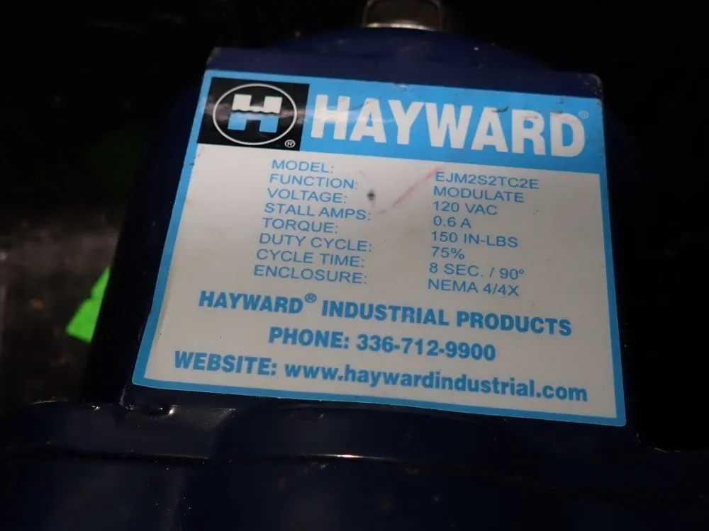 Hayward Electric Actuators - Ejm2s2tc2e