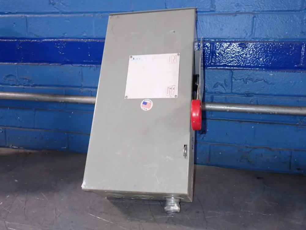 Cutler Hammer 30 Amp / 600 Vac Non Fusible Disconnect - Dh361urk