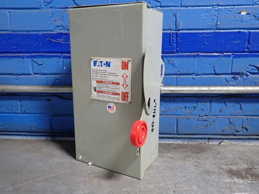 Eaton 30 Amp / 600 Vac Non Fusible Disconnect - Dh361urk