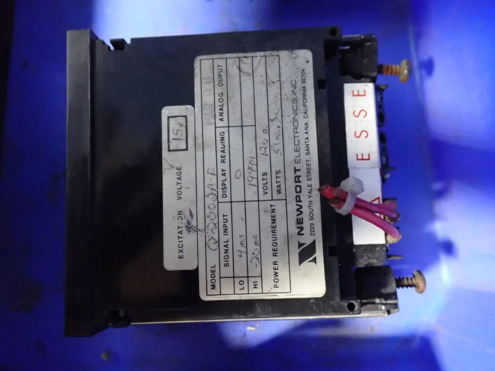 Eurotherm Controls Inc, Newport Elec. Thermocoupler