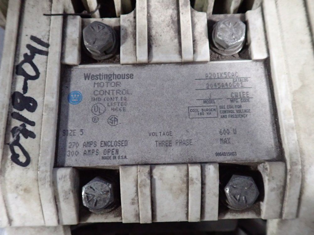 Westinghouse Motor Control - J