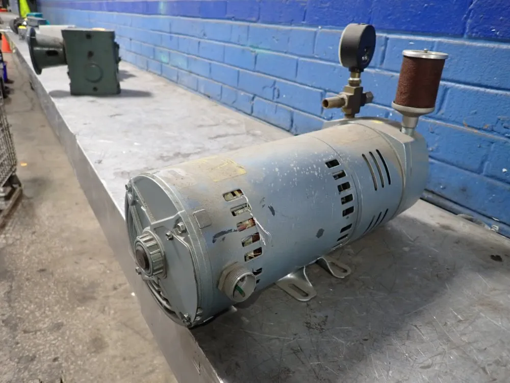 Gast 1 Hp Vacuum Pump - 1423-101q-g625
