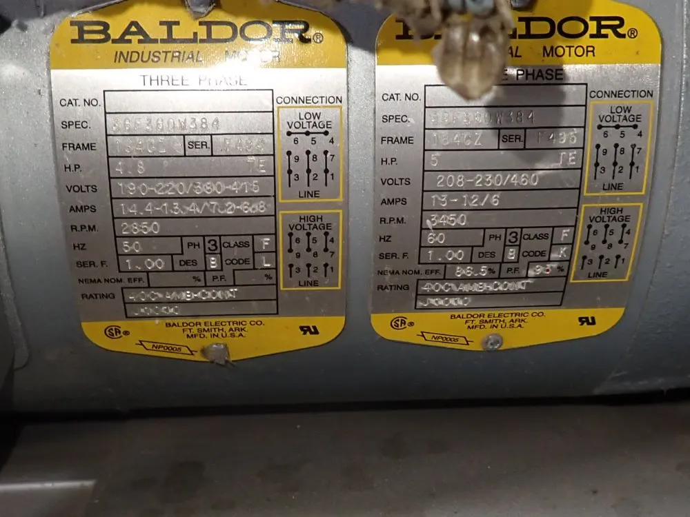 Gast 5 Hp Blower - R6350a-2