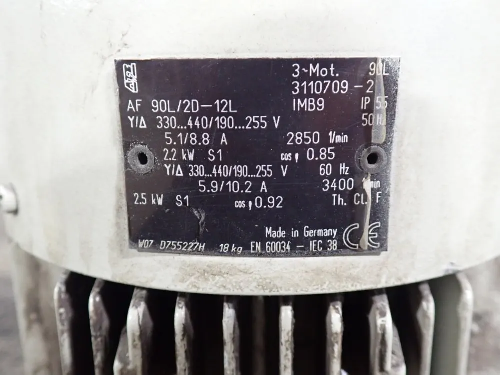 Becker 2.5 Regenerative Blower - Sv 5.250/1