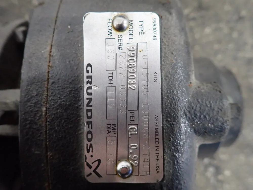 Grundfos 7.5 Centrifugal Pump - 99089032