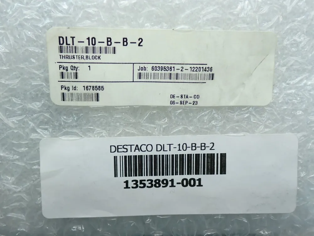 Destaco Linear Thruster Block - Dlt-10-b-b-2