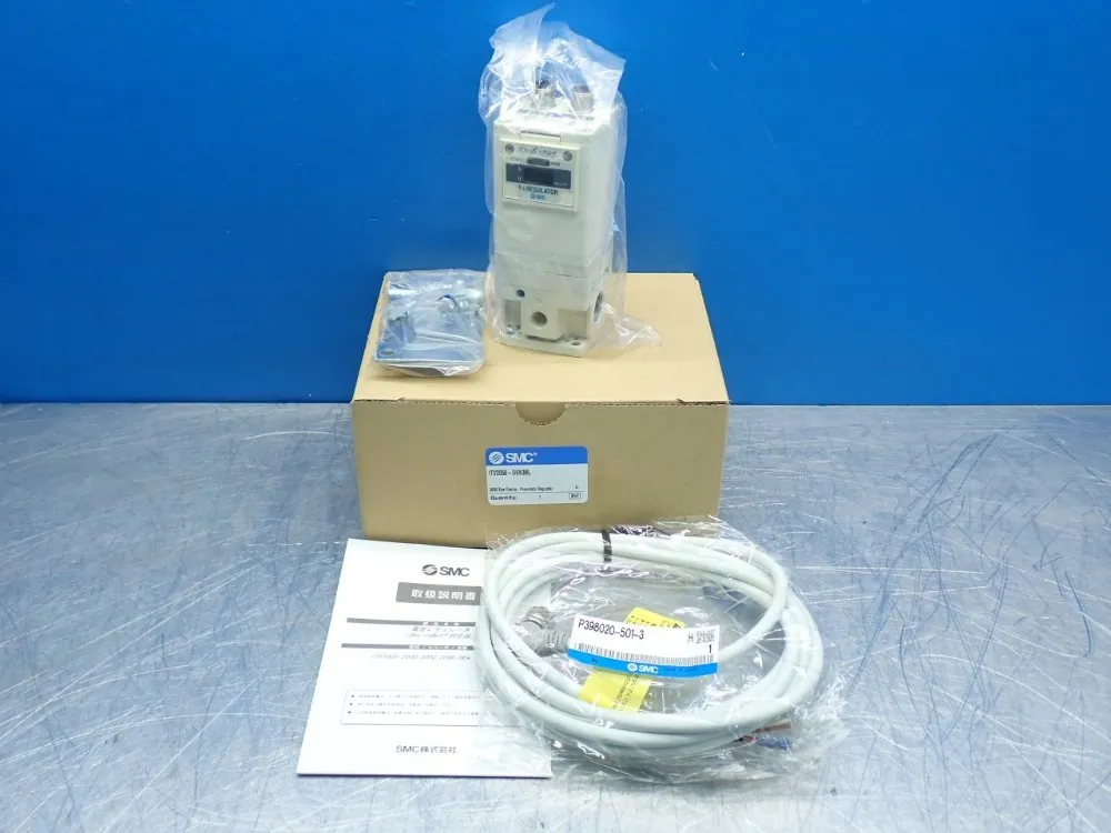 Smc Electro-pneumatic Regulator Unit - Itv2050-den3bl